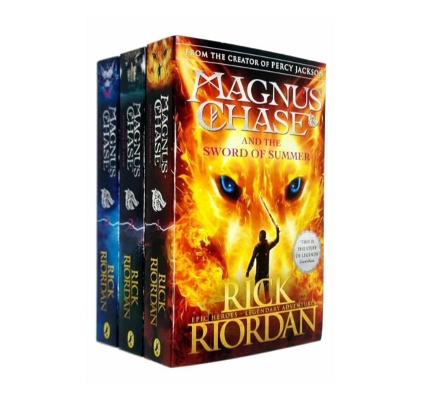 The Magnus Chase and the Gods of Asgard Series Books 1 - 3 Collection Box Set by Rick Riordan