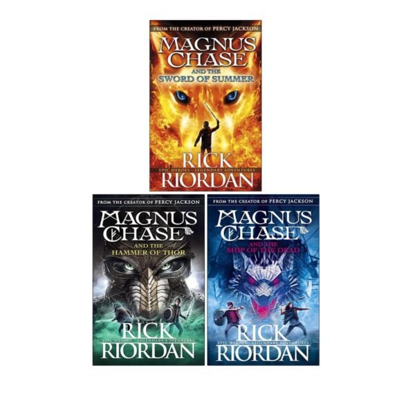 The Magnus Chase and the Gods of Asgard Series Books 1 - 3 Collection Box Set by Rick Riordan - Image 2
